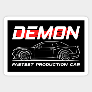 Muscle Demon V8 Racing Sticker